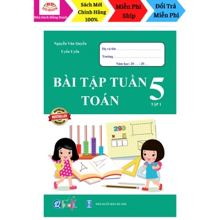 Sách - bài tập tuần toán lớp 5 - tập 1