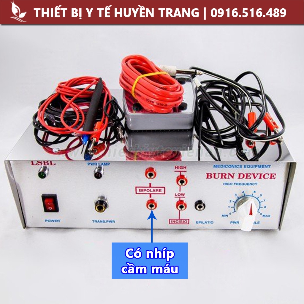 Máy Bắn Cao Tần LSBL Đốt Nốt Ruồi Tàn Nhang, Mụn Thịt, Mụn Cơm, Sùi Mào Gà, Trĩ Nội, Trĩ Ngoại...Hàng Loại 1