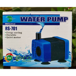 🐟 máy bơm nước mini RS 701 cho bể cá, tiểu cảnh, hòn non bộ