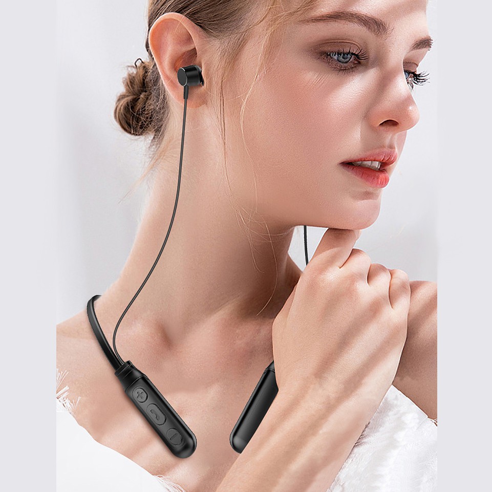 Tai nghe bluetooth thể thao kháng nước, Pin 12h, Bluetooth 5.0, kháng nước IPX5 - BT86