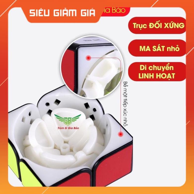 Siêu sale -  Rubik 2x2 Qiyi Sail W Rubic 2 Tầng Giá Rẻ Khối Lập Phương Ma Thuật Xoay Siêu Mượt , Lõi Cứng Cáp. .HCM