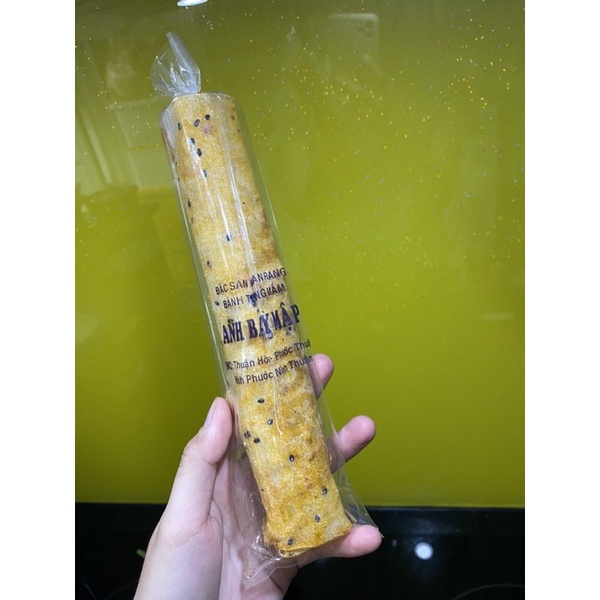 (ĂVNĐ) Bánh tráng cuộn mắm ruốc - đặc sản Phan Rang thơm ngon giòn rụm