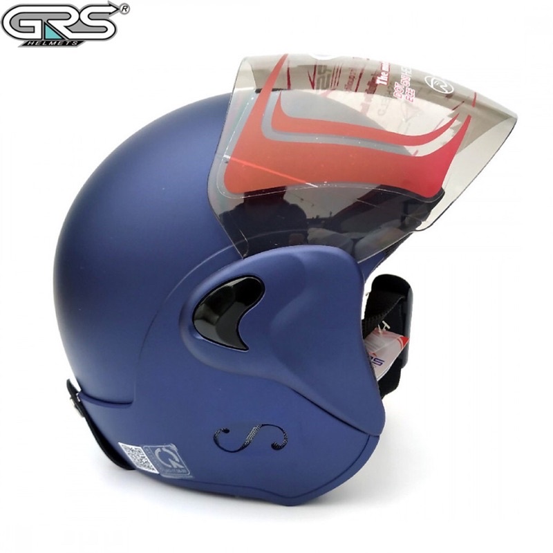 Nón bảo hiểm 3/4 GRS A318k kính dài