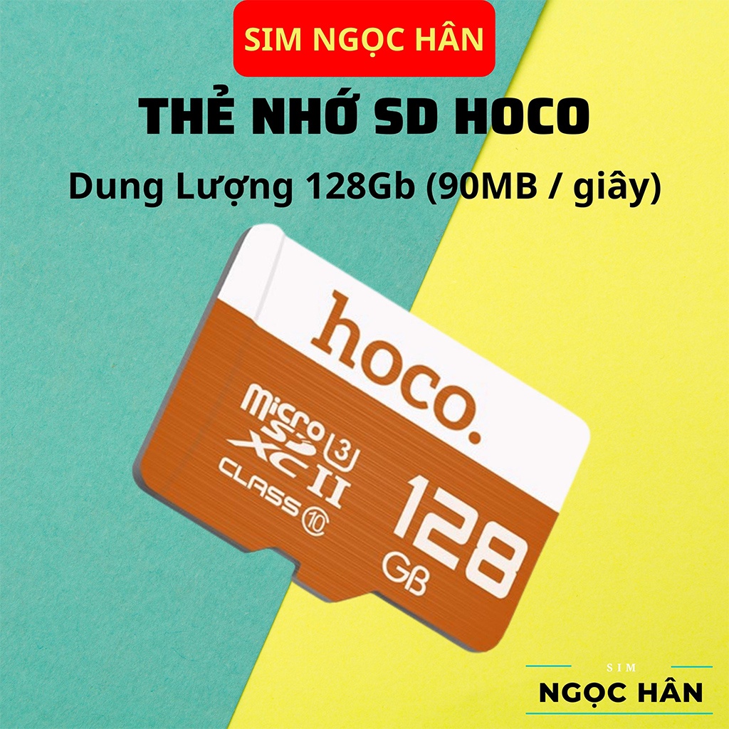 Thẻ Nhớ Micro SD HOCO Real 90MB/S - Class 10 Dung Lượng 8GB/16GB/32GB/64GB/128GB - Bảo Hành Chính Hãng