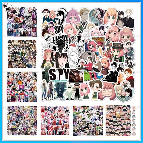Miếng Dán Trang Trí Hình Anime Chống Thấm Nước Chất Lượng Cao