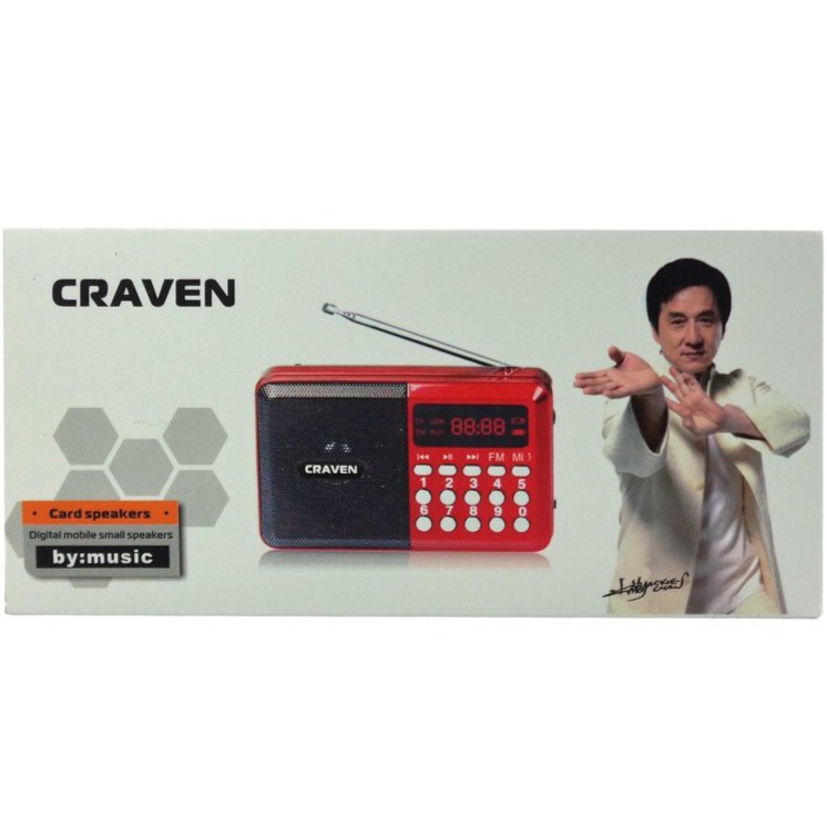 Loa Nghe Nhạc Thẻ Nhớ FM Craven - CR26