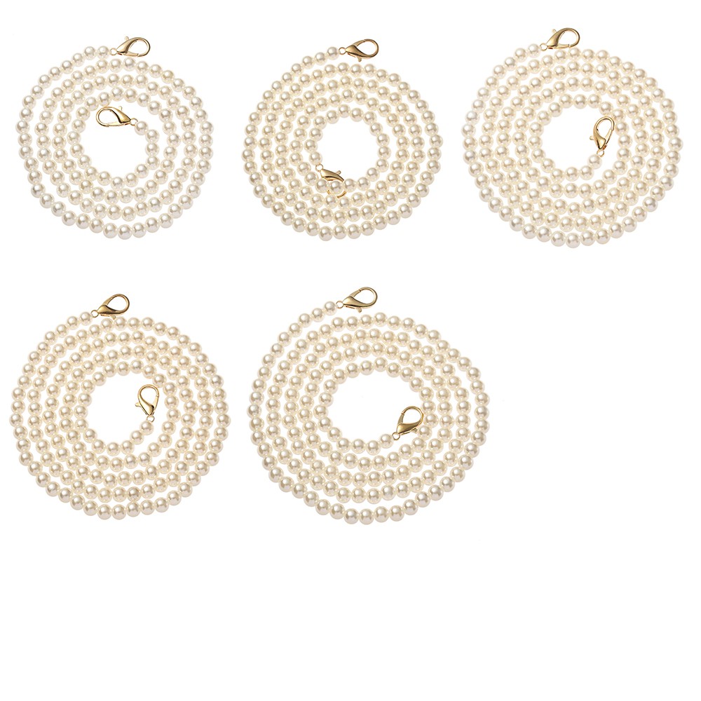 Dây Chuỗi Ngọc Trai Dài 14 Kích Cỡ Thay Thế Đeo Túi Xách Thời Trang