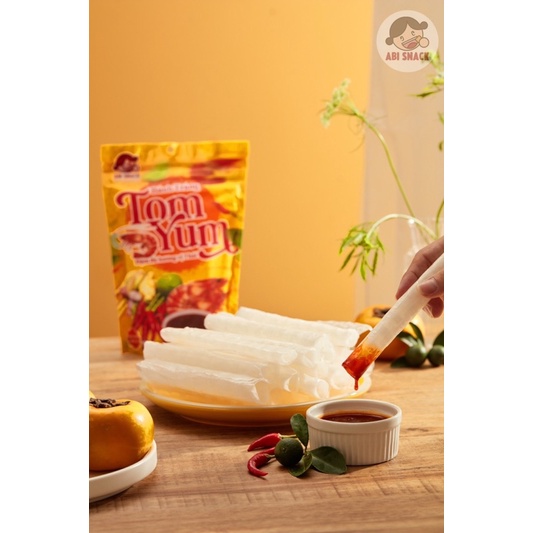 [SẴN SLL] [FREESHIP TỪ 50K] BÁNH TRÁNG TOMYUM ĐẬM ĐÀ HƯƠNG VỊ THÁI LAN - ABI’S SNACK