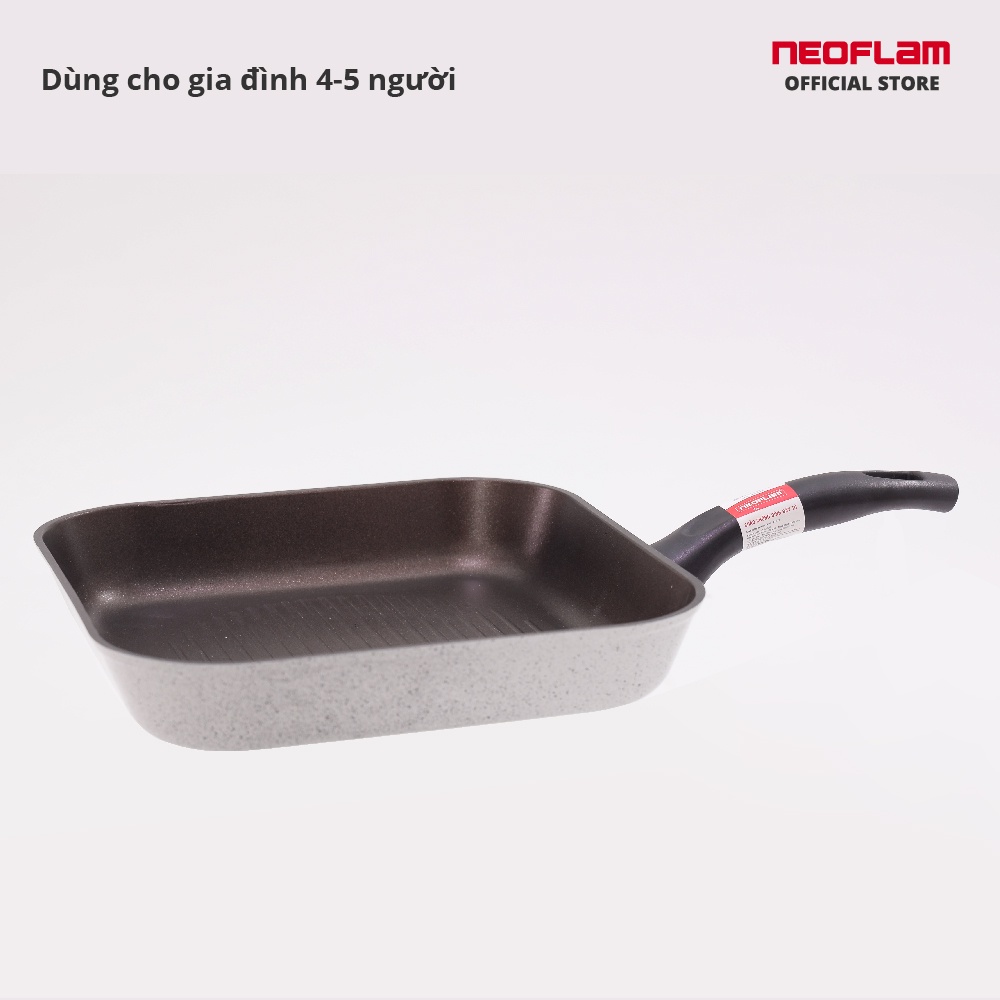 [Mã BMBAU50 giảm 10% đơn 99k] Chảo nướng Reverse Neoflam size 28cm ECRVG28I