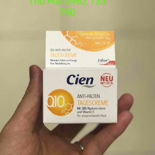 Combo Kem chống lão hóa da CIEN Q10.Hàng xách tay Đức