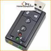 Usb Sound 7.1 Chuyển đổi usb ra chân tai nghe + loa, Tăng Âm Lượng. BH 3 tháng.Home.mall