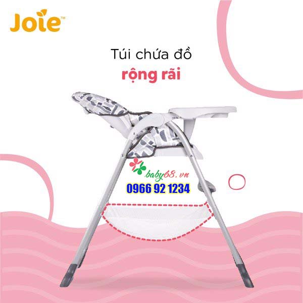 Ghế ăn trẻ em Joie Mimzy Snacker Beary Happy  Leo What Time Is It Logan Alphabet