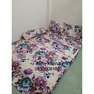 bộ drap mền 5 món cotong poli- bộ drap mền cao cấp