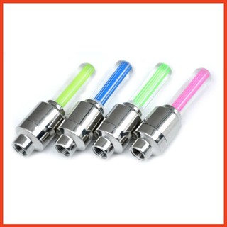 Bộ 2 đèn LED gắn van bánh xe máy ô tô, đèn trang trí xe Nhat Thinh Moto