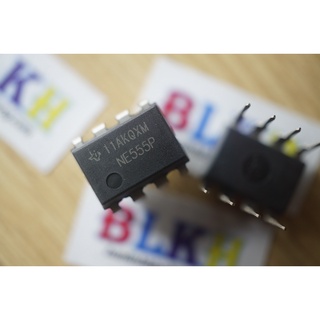 5 IC Opam khuếch đại thuật toán NE555 DIP-8 chính hãng TI