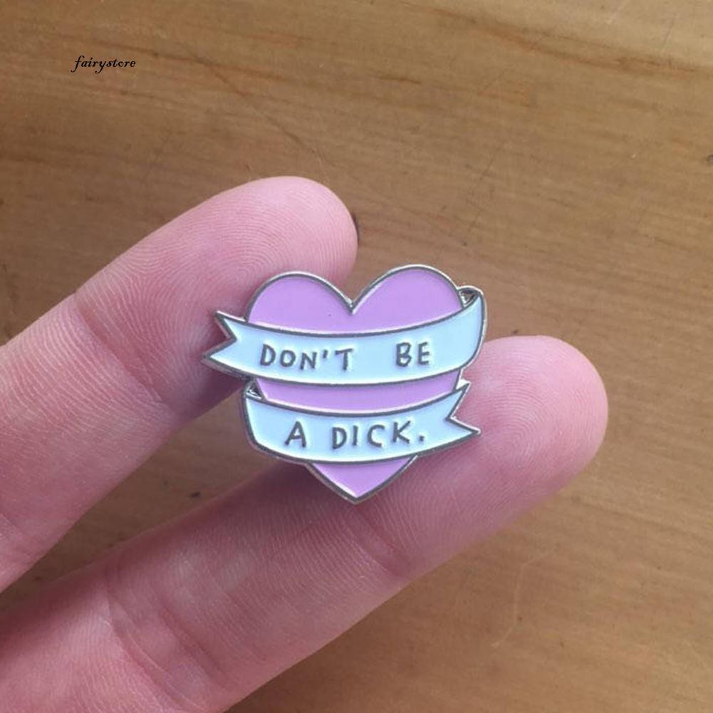 Ghim Cài Áo Hình Trái Tim Xinh Xắn