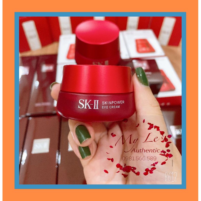 [new 2020]KEM MẮT TRẺ HÓA DA SKII 15G