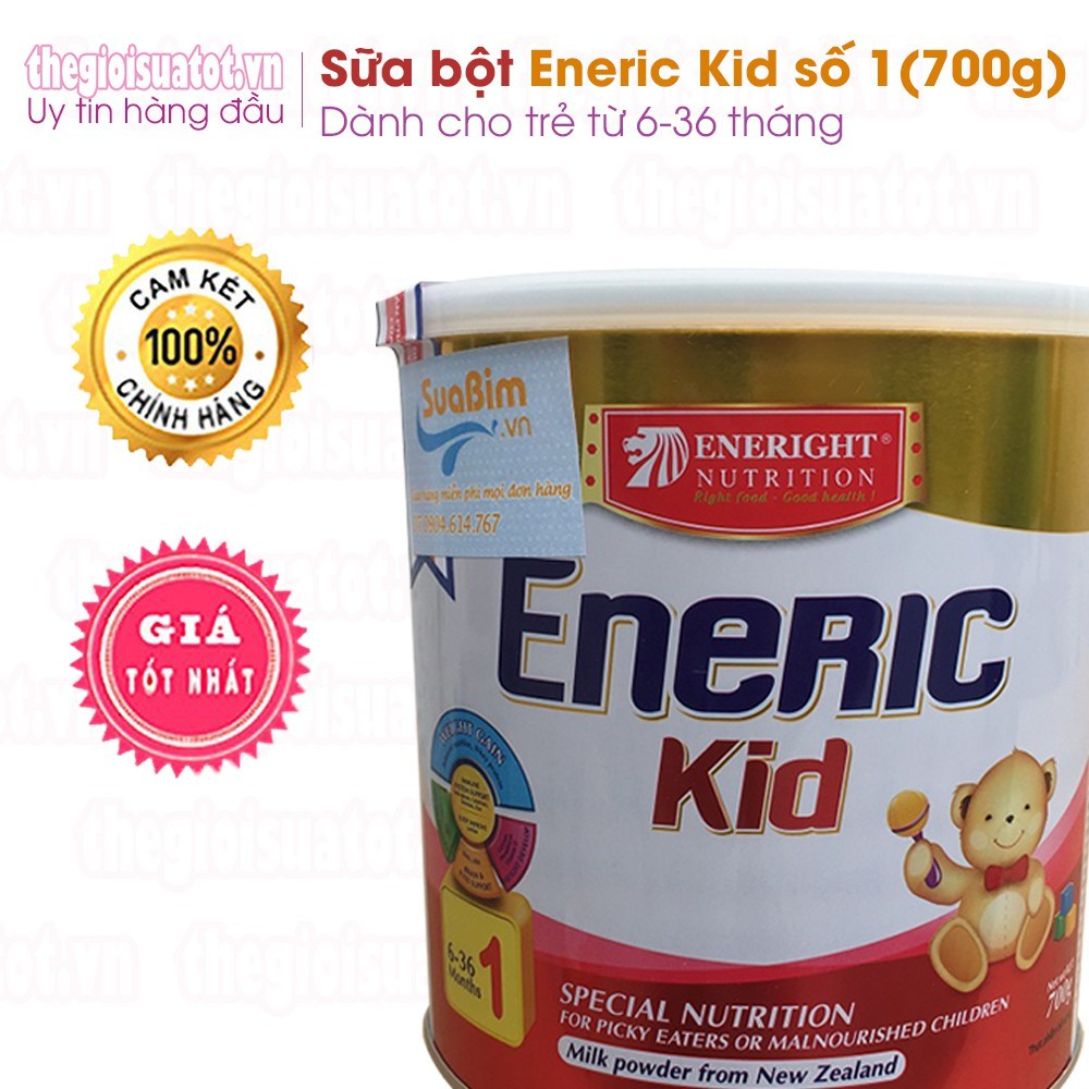 Sữa bột Eneric Kid số 1 loại 700g