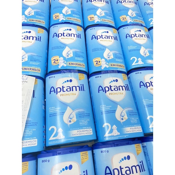 Sữa aptamil xanh số 1, 2, 3 hộp 800gram nội địa