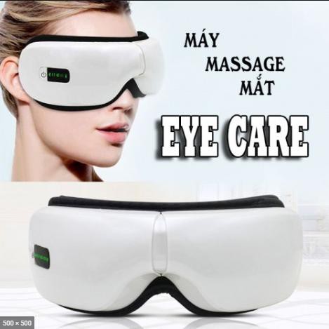 Máy Massage mắt EYE CARE áp suất khí sưởi nóng có Bluetooth nghe nhạc (Có bảo hành).