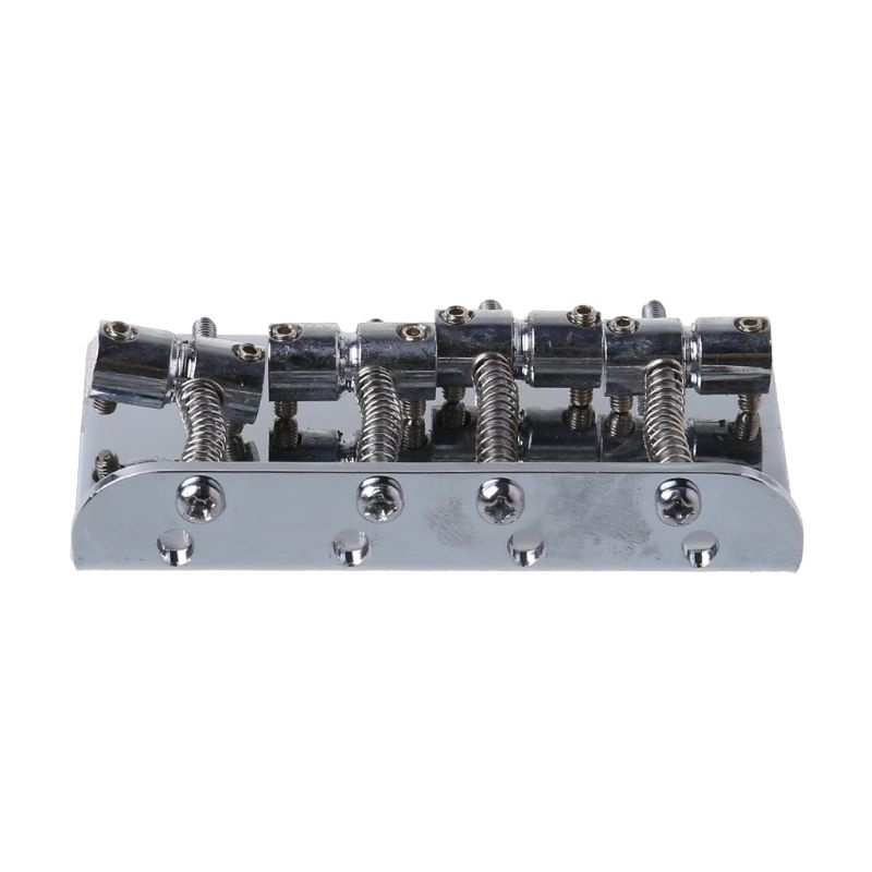 Bộ Ngựa Đàn Bằng Chrome + 5 Ốc Vít + Cờ Lê Chuyên Dụng Dành Cho Guitar Jazz Bass