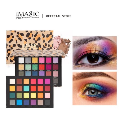 Imagic Bảng phấn mắt da báo hai lớp 48 màu / Matte / Sequin / Ưu đãi trong thời gian có hạn