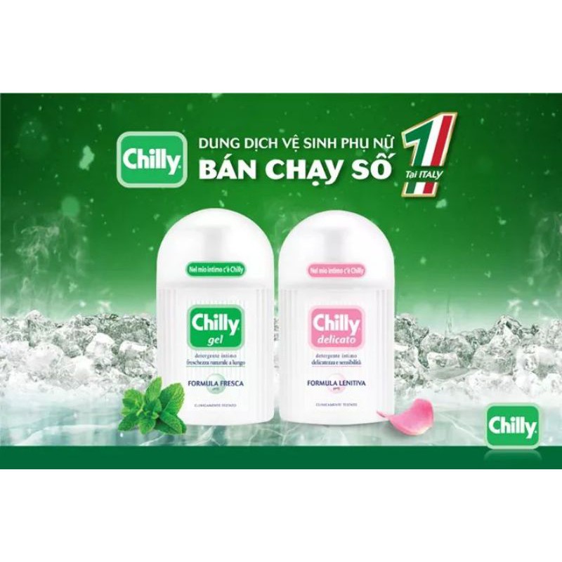 Dung dịch vệ sinh phụ nữ Chilly Gel 200ml