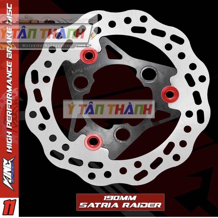 Đĩa Thắng Sau Raider King Speed MS1975