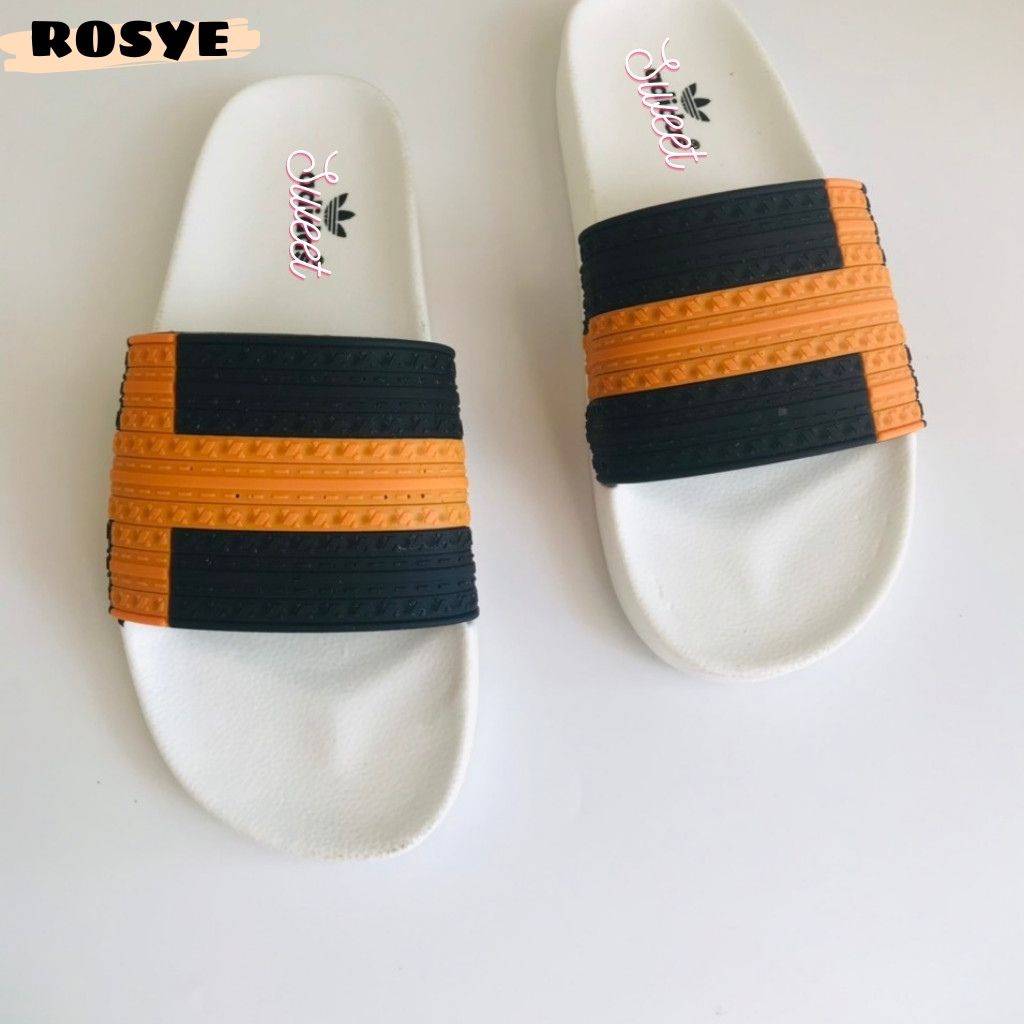 Dép Quai Ngang  Nam Nữ Cao Câp Chông Nước Đế Cao Su Đúc Rosye Hàng Loại 1