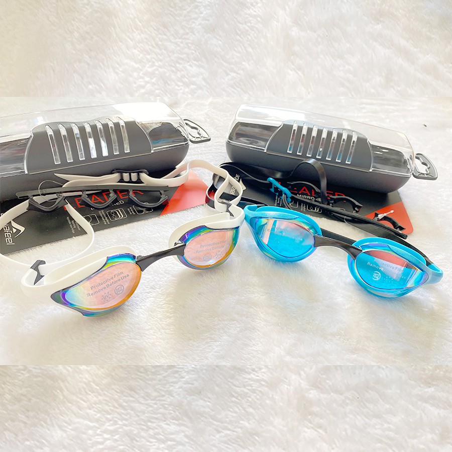 Kính bơi chuyên nghiệp nhập khẩu từ Đức Aquafeel dòng Leader Mirrored siêu nhẹ  dành cho người lớn và trẻ em