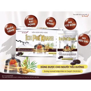 Viên ngậm ho ÍCH PHẾ KHANG gói 10 viên