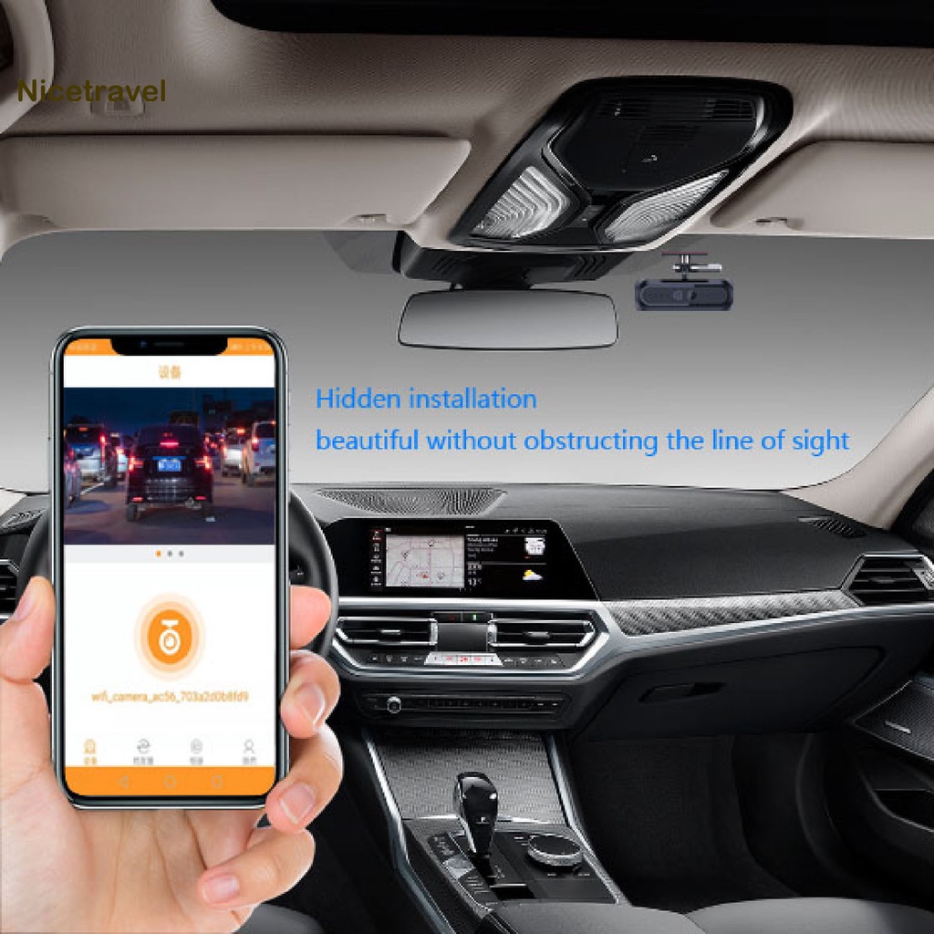 Camera hành trình mini tự động Dashcam 1080P cho xe hơi | BigBuy360 - bigbuy360.vn