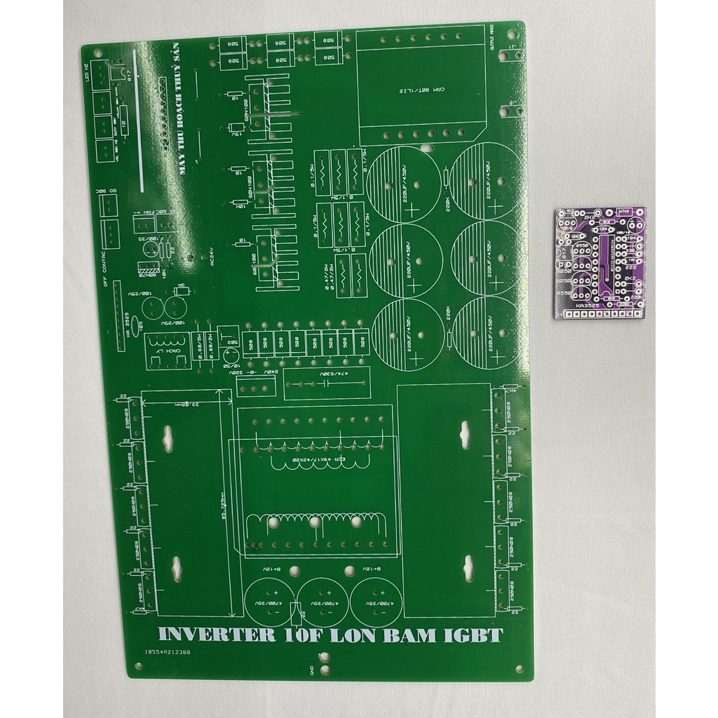 PCB bo mạch kích điện 10 fet lớn - băm IGBT