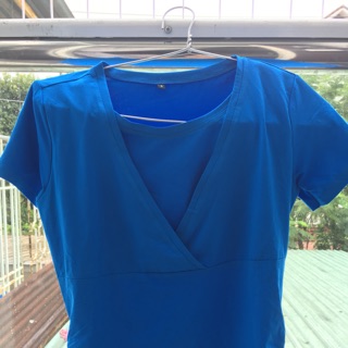 Áo cho con bú hiệu Bubi màu đen, xanh. Hàng Việt Nam mua từ shop Bubi. Thanh lý giá 100.000vnd/cái. Size S.