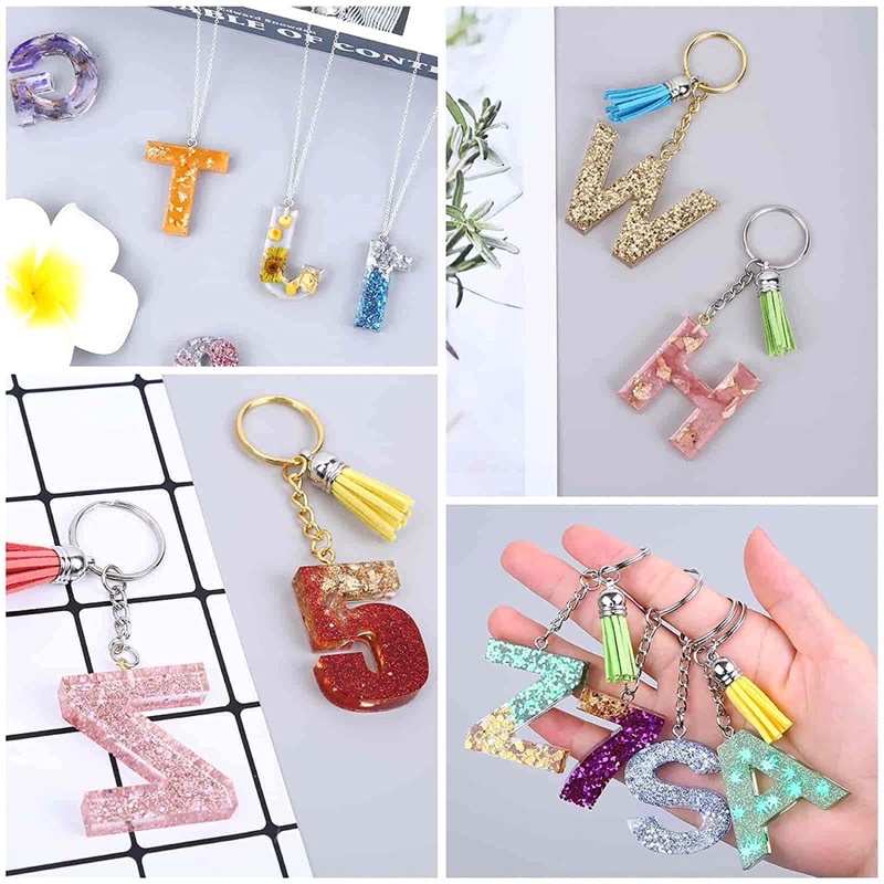 Khuôn resin chữ và số bằng silicone dẻo