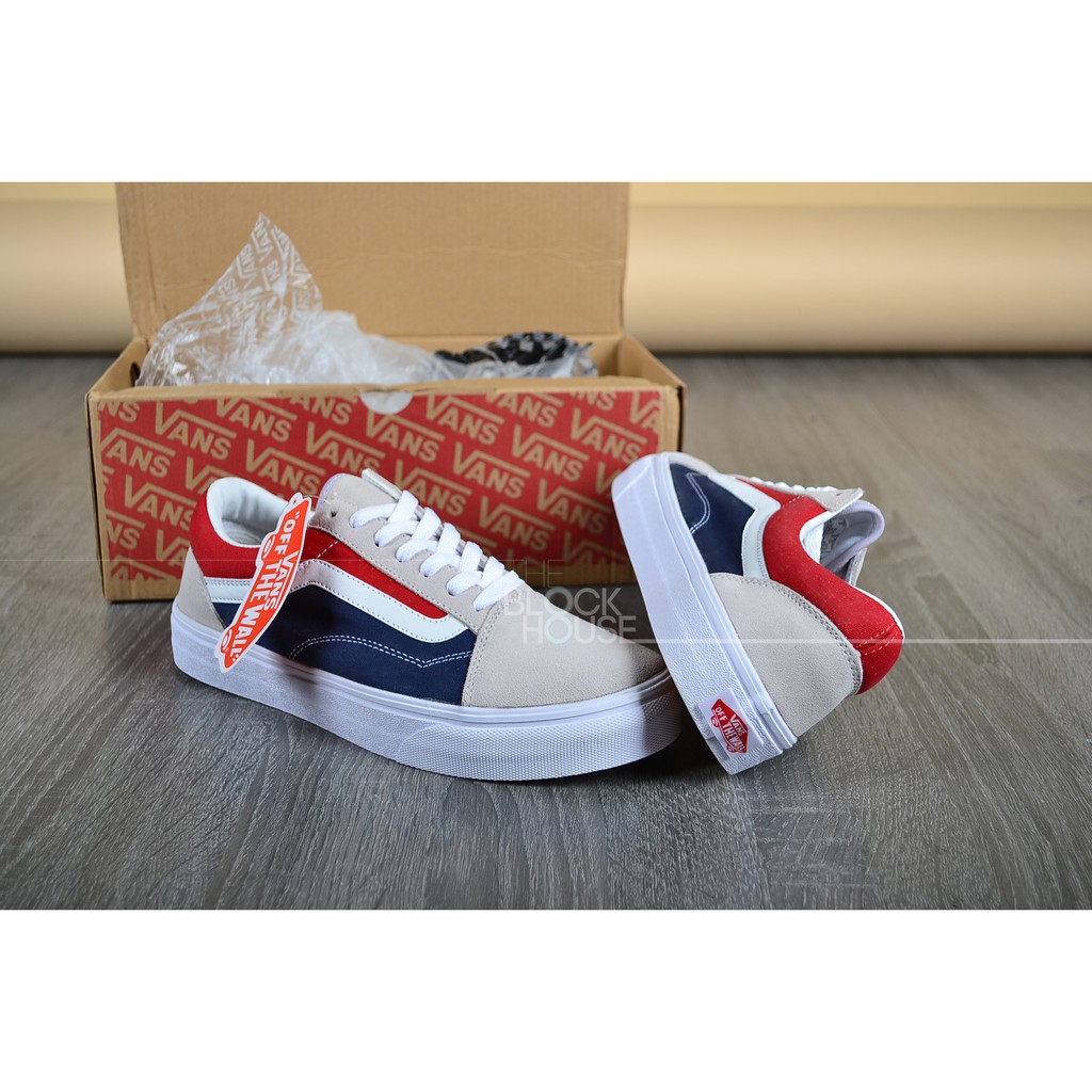 old skool vans retro block