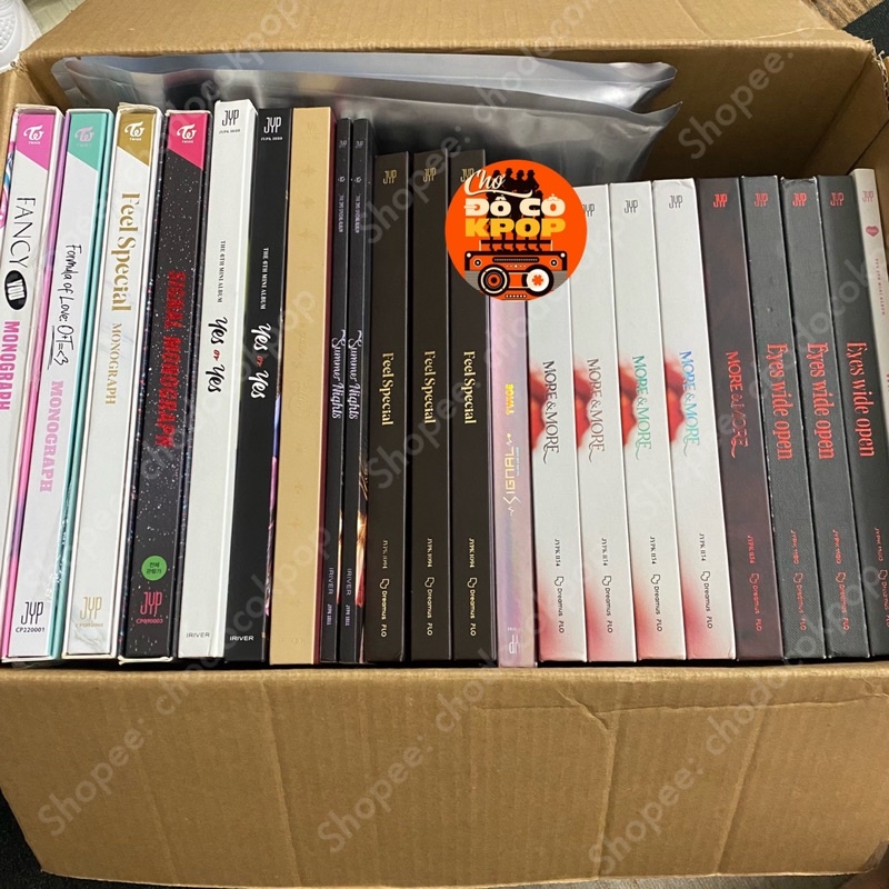 Album Twice RỖNG MnM,FOL,WIL,Monograph
