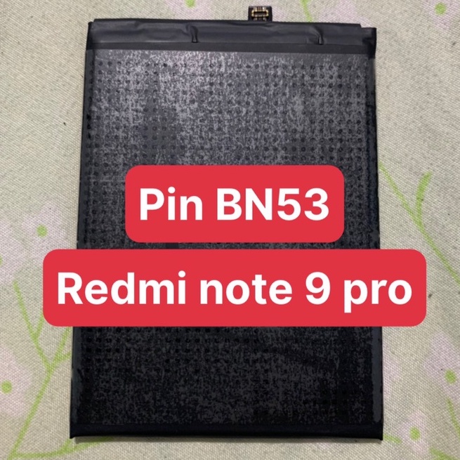 pin xiaomi BN53 / Redmi note 9 pro / pin zin chính hãng 5020mAh