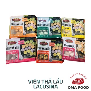 Viên thả lẩu các vị: phô mai trứng muối, răng mực, tomyum, trứng tôm, gà quay mật ong 500 gr
