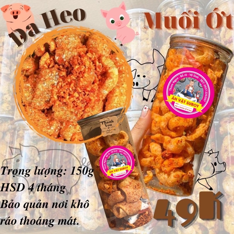 DA HEO SẤY MUỐI ỚT GIÒN RỤM CAY NGON
