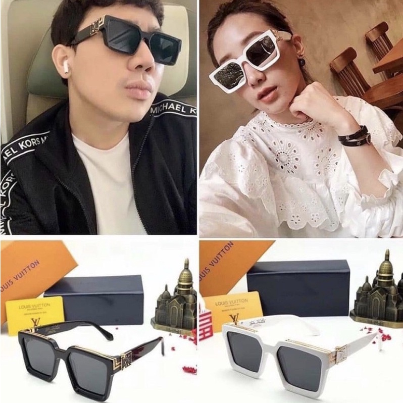 Kính LV nam nữ dáng vuông, Kính mát thời trang sang trọng,sành điệu.Đi du lịch,chụp ảnh,cafe,sinh nhật,bar