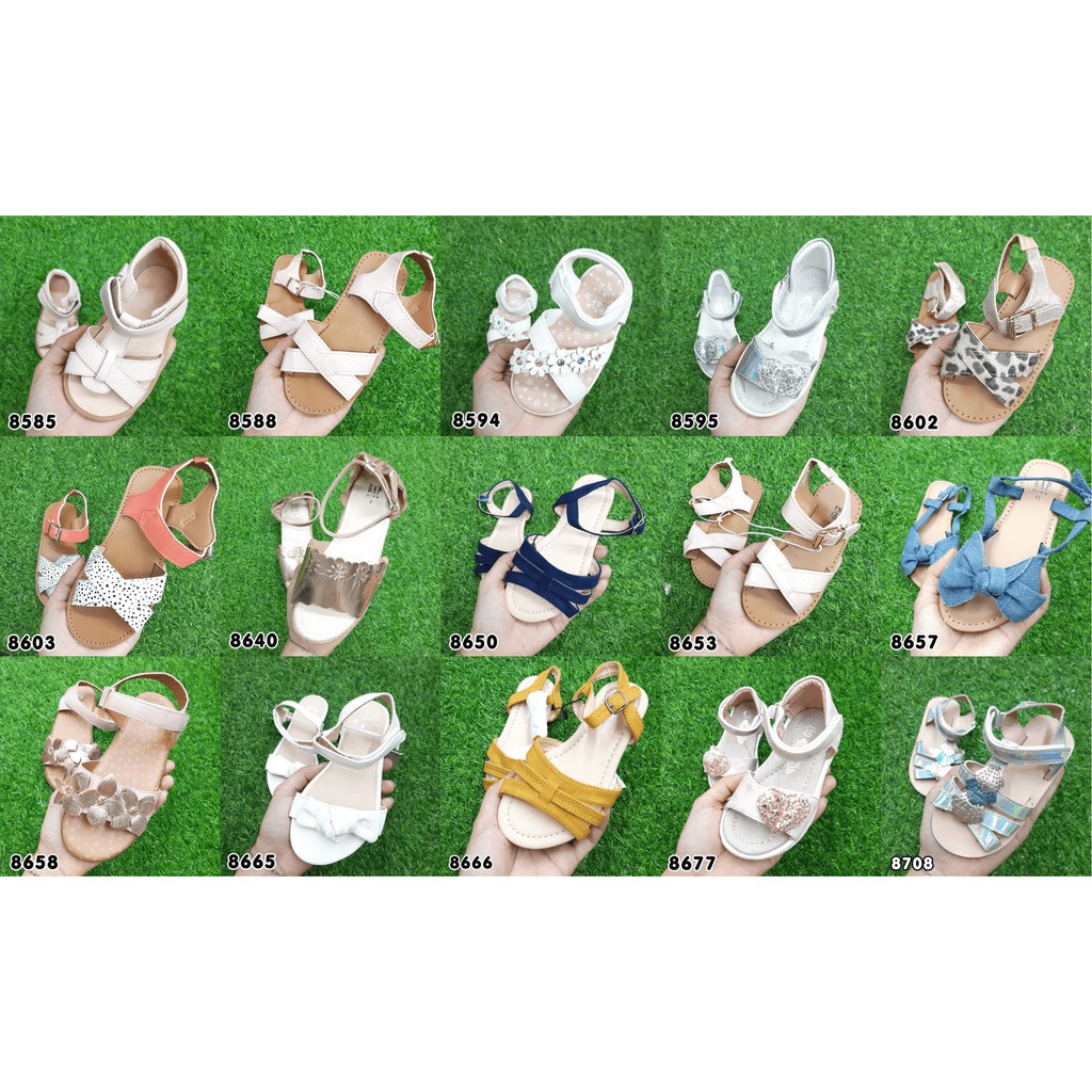 Giày Sandal Bé Gái Nhiều Mẫu Có Size Từ 20-33 (12.3 - 21CM)