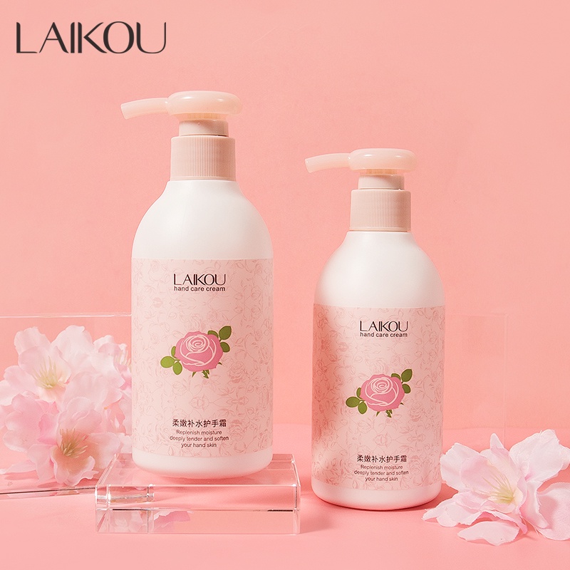 Kem Dưỡng Da Tay LAIKOU Tinh Chất chống Lão Hóa Dưỡng Ẩm Chống Nhăn 220ml