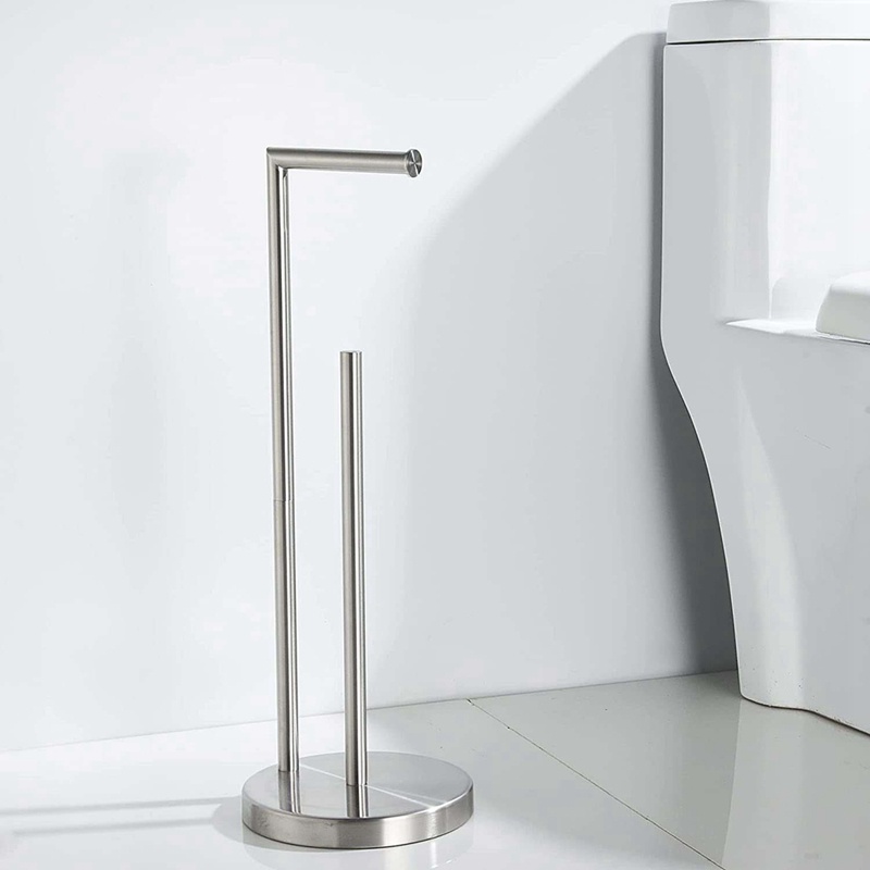 Giá Đỡ Cuộn Giấy Vệ Sinh Bằng Thép Không Gỉ Tiện Lợi Dành Cho Nhà Tắm # 1