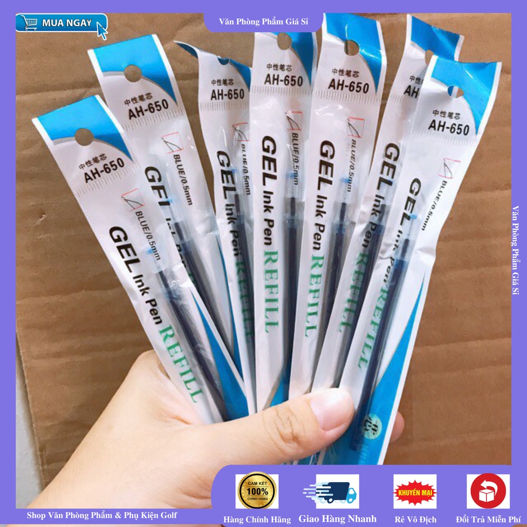 100 Chiếc ruột bút chữ A, ruột bút nước [VPP Minh Hạnh ]