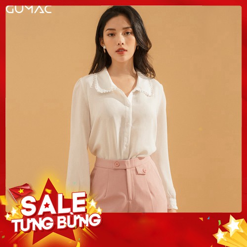 -Hàng nhập khẩu Áo sơ mi đăng ten AA702 GUMAC Liên hệ mua hàng 084.209.1989