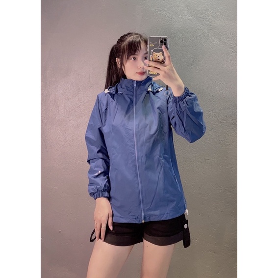Áo khoác gió nữ hàng 2 lớp
