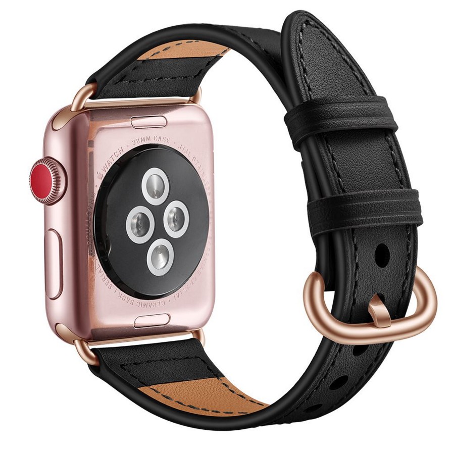 Dây đeo bằng da thời trang cho đồng hồ Apple Watch 38mm / 42mm / 40mm44mm / 4 / 3 / 2 / 1