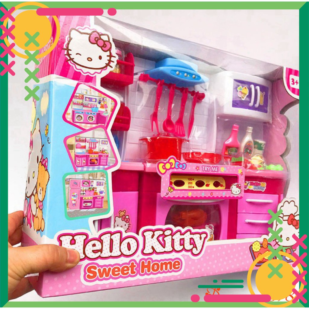 [FREE SHIP] Đồ Chơi Bếp helokitty Sweethome DB1781 [SHIP TOÀN QUỐC]