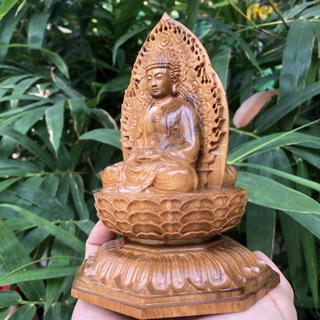 Tượng Phật Đẹp Gỗ Bách Xanh Thơm